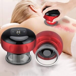 Electric Cupping Therapy Machine with 12 Level Temperature and Suction, Smart Cupping Therapy Massager